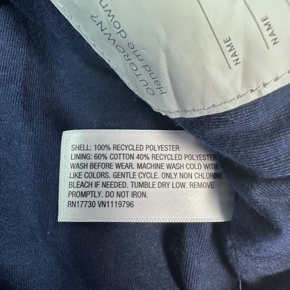 All in Motion Kids Blue Camouflage Raincoat - Picture 7 of 8